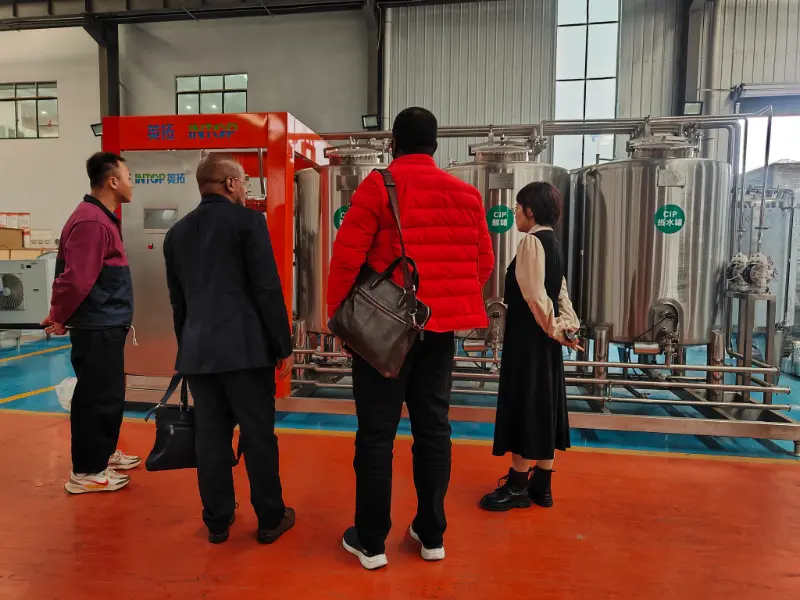 INTOP Berhasil Mendirikan Lini Produksi Minuman Air Murni di Tanzania