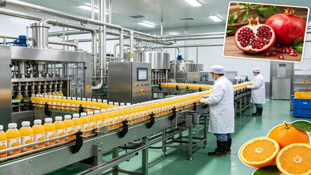 Cara Membangun Lini Produksi Jus yang Menangani Berbagai Jenis Buah