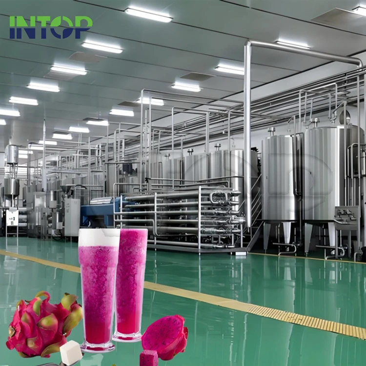 Lini Produksi Jus Buah Naga