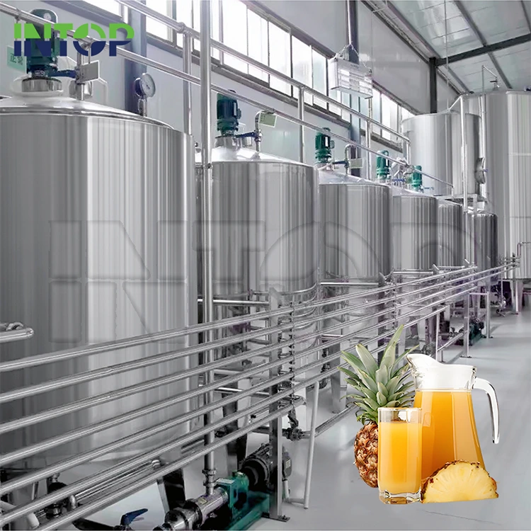Lini Produksi Jus Nanas