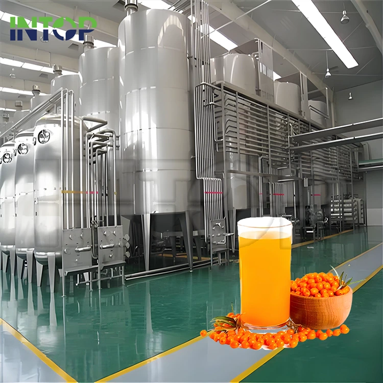 Lini Produksi Jus Sea Buckthorn