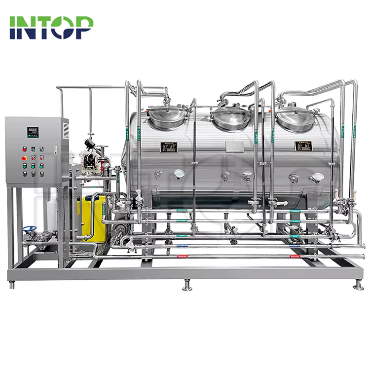 Sistem Pembersihan CIP Semi Otomatis